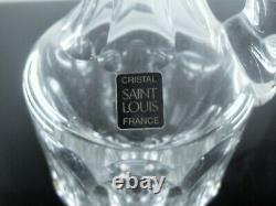 Magnifique Grand Carafe Cristal Taille Modèle Chambord St Louis Signe + Etiquet