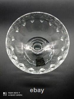Magnifique lot de 6 Coupes à champagne en Cristal de SAINT-LOUIS, signé