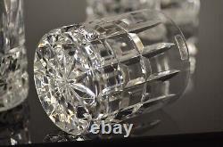 Manhattan St Louis 6 Gobelets Verres A Whisky En Cristal Taille Etiquette Signe