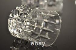 Manhattan St Louis 6 Gobelets Verres A Whisky En Cristal Taille Etiquette Signe
