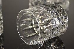 Manhattan St Louis 6 Gobelets Verres A Whisky En Cristal Taille Etiquette Signe