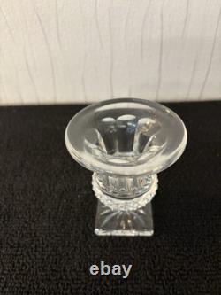 Mini vase Médicis en cristal de Saint Louis h 10 cm
