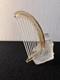 Musicien Harpe En Cristal De Saint Louis