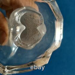 Musicien trompette ou clarinette en cristal de Saint Louis