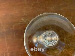 Photophore Bubble clair en cristal de Saint Louis h 18.5 cm