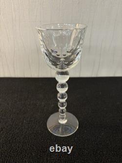 Photophore Bubble clair en cristal de Saint Louis h 20.5 cm
