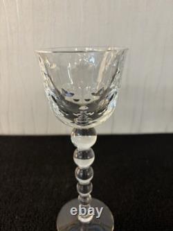 Photophore Bubble clair en cristal de Saint Louis h 20.5 cm