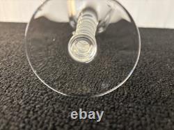 Photophore Bubble clair en cristal de Saint Louis h 20.5 cm