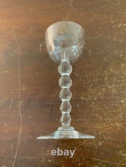Photophore Bubble en cristal de Saint Louis h 16 cm