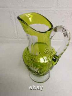 Pichet broc à eau cristal Saint Louis Circa 1930 -1950