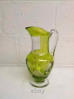 Pichet broc à eau cristal Saint Louis Circa 1930 -1950
