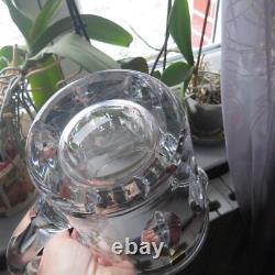 Pichet broc à eau cruche en cristal de saint louis modèle jersey signé 1