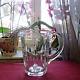 Pichet Broc à Eau Cruche En Cristal De Saint Louis Modèle Jersey Signé 3