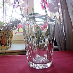 Pichet broc à eau cruche en cristal de saint louis modèle jersey signé 3
