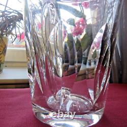Pichet broc à eau cruche en cristal de saint louis modèle jersey signé 3