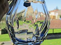 Pichet broc a eau en cristal de Saint Louis signé modèle Cerdagne