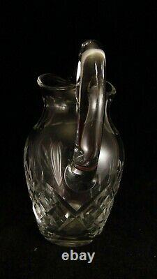 Pichet / broc en cristal de Saint Louis modèle Chantilly