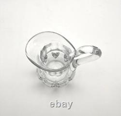 Pichet / carafe à eau / broc en cristal signé SAINT LOUIS modèle CERDAGNE 23 cm