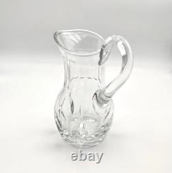 Pichet / carafe à eau / broc en cristal signé SAINT LOUIS modèle CERDAGNE 23 cm