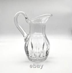 Pichet / carafe à eau / broc en cristal signé SAINT LOUIS modèle CERDAGNE 23 cm