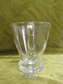 Pichet cristal de saint louis mod Diamants (crystal pitcher)