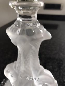 Pied de lampe en cristal de Saint Louis