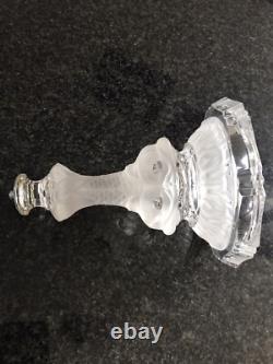Pied de lampe en cristal de Saint Louis