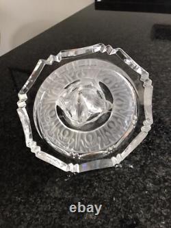 Pied de lampe en cristal de Saint Louis