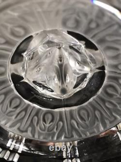 Pied de lampe en cristal de Saint Louis