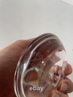 Presse papier coeur en cristal signé SAINT LOUIS France Collection Déco