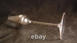 Rare service de 6 roemers en cristal de Saint Louis modèle Diane