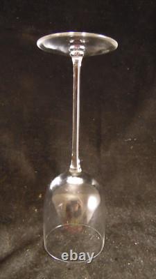 Rare service de 6 roemers en cristal de Saint Louis modèle Diane