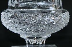 Rare vase médicis en cristal de Saint Louis modèle Versailles Hauteur 24 cm