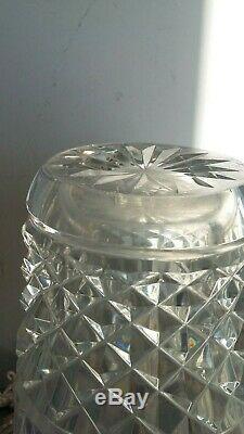 Rarissime Vase En Cristal De Saint-louis Modele Tommy