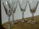 Saint Louis 4 Verres A Vin Rouge Bourgogne En Cristal Modele Cerdagne Ht 16 Cm