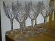 Saint Louis 6 Anciens Verres A Aperitif Cristal Modele Gavarni 1930 Ht 12,5 Cm