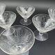 Saint-louis 6 Coupes À Champagne En Cristal Modèle Astrid Art Déco Verres