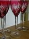 Saint Louis 6 Grands Verres A Vin Du Rhin Roemer Cristal Monaco Rouge 21,5 Cm