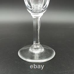 SAINT-LOUIS 6 VERRES À VIN BLANC EN CRISTAL Modèle CERDAGNE Lot1