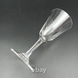 SAINT-LOUIS 6 VERRES À VIN BLANC EN CRISTAL Modèle CERDAGNE Lot1