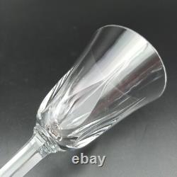 SAINT-LOUIS 6 VERRES À VIN BLANC EN CRISTAL Modèle CERDAGNE Lot1