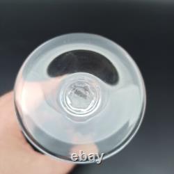 SAINT-LOUIS 6 VERRES À VIN BLANC EN CRISTAL Modèle CERDAGNE Lot1