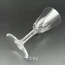 SAINT-LOUIS 6 VERRES À VIN BLANC EN CRISTAL Modèle CERDAGNE Lot2
