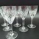 Saint-louis 6 Verres À Vin Blanc En Cristal Modèle Chantilly Lot2