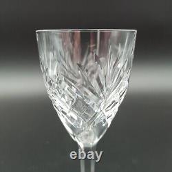 SAINT-LOUIS 6 VERRES À VIN BLANC EN CRISTAL Modèle CHANTILLY Lot2