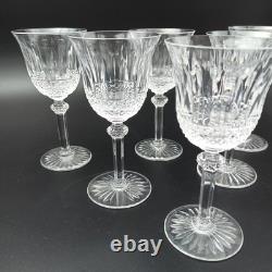 SAINT-LOUIS 6 VERRES À VIN BLANC EN CRISTAL Modèle TOMMY