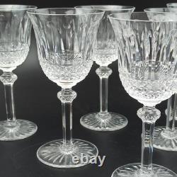 SAINT-LOUIS 6 VERRES À VIN BLANC EN CRISTAL Modèle TOMMY