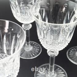 SAINT-LOUIS 6 VERRES À VIN BLANC EN CRISTAL Modèle TOMMY