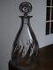 Saint Louis Carafe A Vin Cristal Tailler Signée Modele Bidassoa