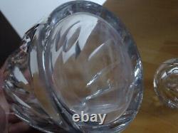 SAINT LOUIS CARAFE A VIN CRISTAL TAILLER signée MODELE BIDASSOA